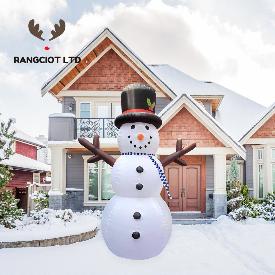 Lighted Inflatable Snowman Outdoor Commerical Christmas Decoration